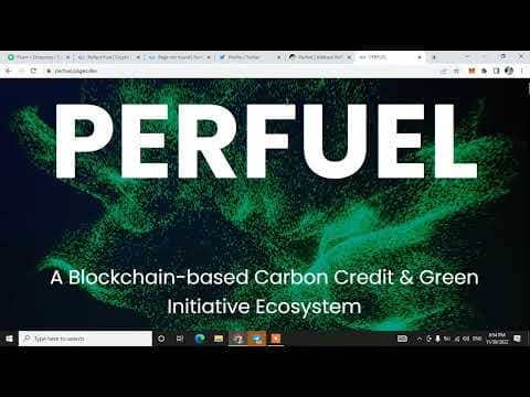 Perfuel -A Blockchain-Primarily based totally mostly Carbon Credit& Green Initiative Ecosystem